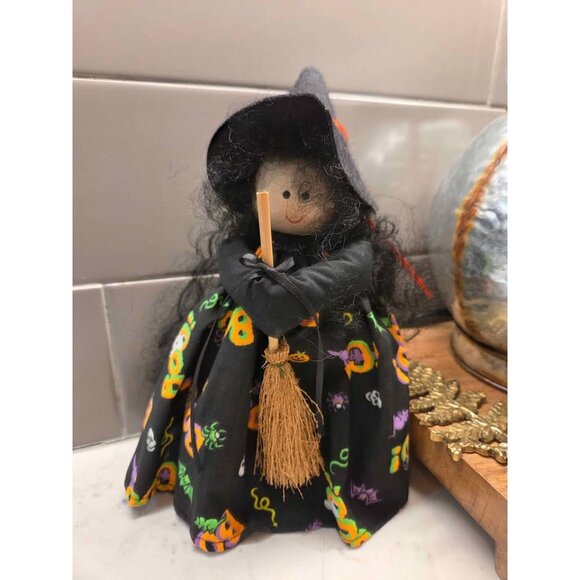 Handmade little witch Halloween - Picture 4 of 6